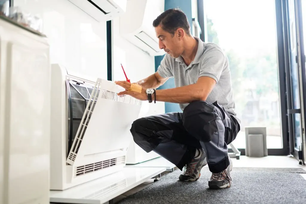 air conditioner filter cleaning